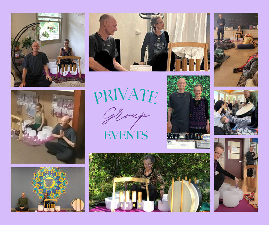 Crystal Singing Meditation & Biofield Tuning Group Events